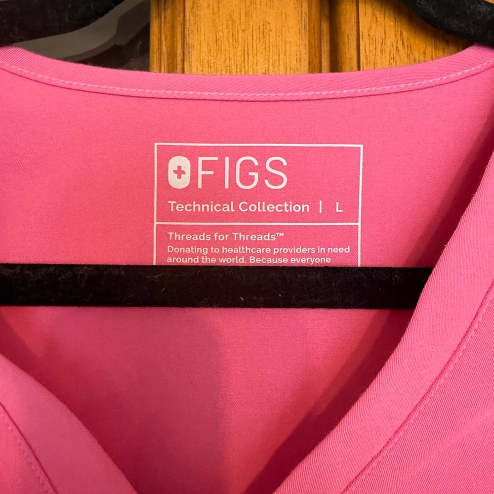 Figs F*ing Pink Scrub Top - Picture 2 of 3